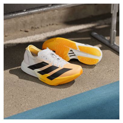 Zapatillas de running adidas Adizero Adios Pro 4 naranja/negro para hombre