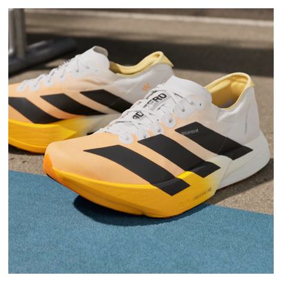 Zapatillas de running adidas Adizero Adios Pro 4 naranja/negro para hombre