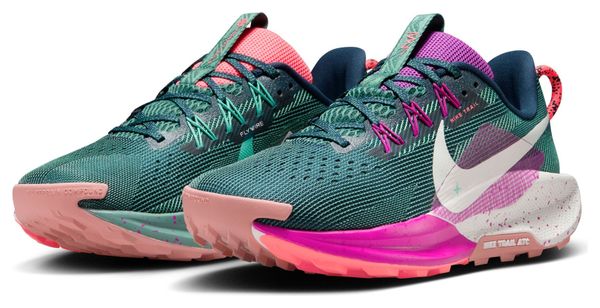 Chaussures Trail Nike Pegasus Trail 5 Bleu/Rose Femme