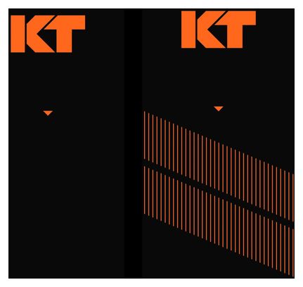 Voorgesneden rol KT Tape Duo Pack Zwart