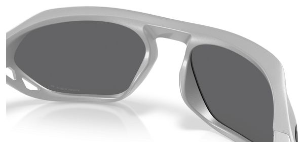 Oakley Cage Jacket X Sunglasses - Silver/Prizm Black Polarized/OO9537-0961