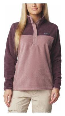 Columbia Women's Benton Springs 1/2 Snap Purple Fleece