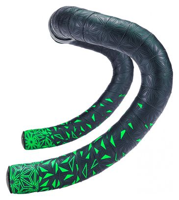 Supacaz Super Klebeband Kush Star Fade Neon Green mit Stoppern