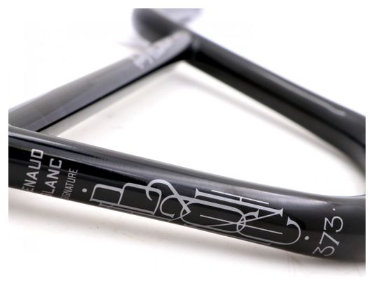 Pride Racing 373 White Replica V2 BMX handlebars Ø31.8mm Black