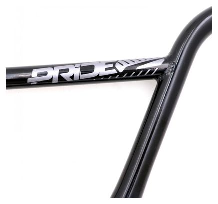 Pride Racing 373 White Replica V2 BMX handlebars Ø31.8mm Black
