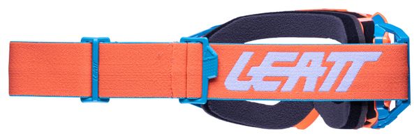 Leatt Velocity 5.5 Maske - Neon Orange - Hellgrauer Bildschirm 58%