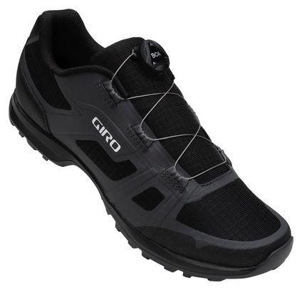 Pairs of Giro Gauge Boa MTB Shoes Black