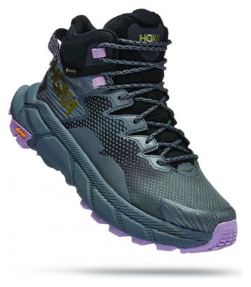 Hoka One One Trail Code GTX Outdoor Shoes Black Grey Women's