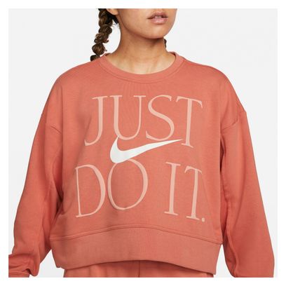 Nike Dri-Fit Get Fit Women&#39;s Sweatshirt Pink