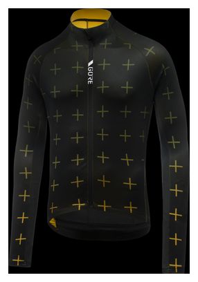 Gore Wear C5 Thermo Long Sleeve Jersey Black/Yellow