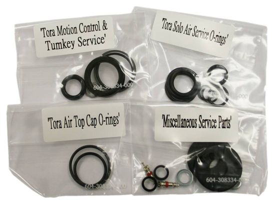 Complete Internal Rockshox Seal Kit For Tora / Recon Silver