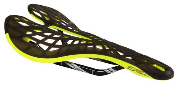 Selle Tioga Spyder Twin Tail 2 Carbon Jaune