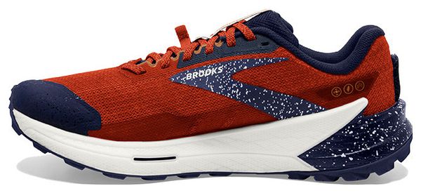 Brooks Catamount 2 Trail Hardloopschoenen Rood Blauw 45,1/2