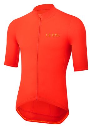 Le Col Leichtes Hors Categorie Kurzarmtrikot Rot