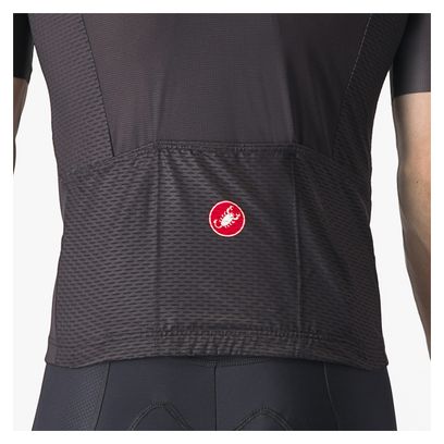 Maglia a maniche corte Castelli Tradizione Grigio/Rosso