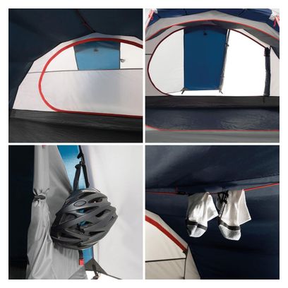 Tente de cyclotourisme pour 3 personnes - Vega 300 - 100% polyester respirant