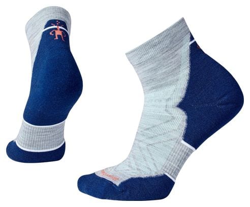 SmartWool Gerichte Kussenband Damessokken Grijs / Blauw