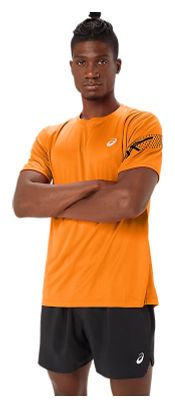 Maillot manches courtes Asics Icon Orange Homme