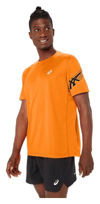 Maillot manches courtes Asics Icon Orange Homme