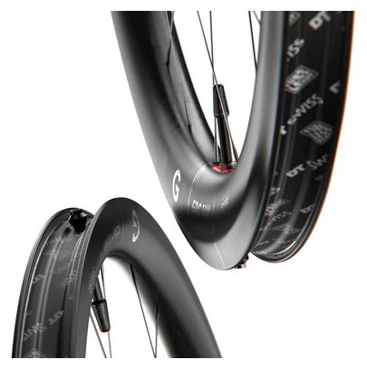 Paire de Roues DT Swiss GRC 1100 Dicut 50 700 mm | 12x100 - 12x142 mm | Center Lock | Shimano/Sram - Sram XDR