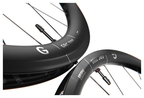 Paire de Roues DT Swiss GRC 1100 Dicut 50 700 mm | 12x100 - 12x142 mm | Center Lock | Shimano/Sram - Sram XDR
