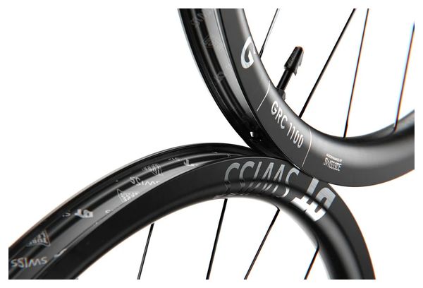 Paire de Roues DT Swiss GRC 1100 Dicut 50 700 mm | 12x100 - 12x142 mm | Center Lock | Shimano/Sram - Sram XDR