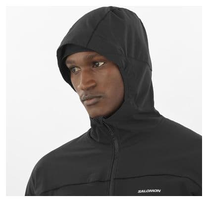 Salomon Sense Aero Hybrid Hoody Zwart Heren