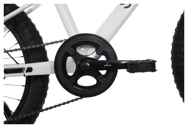 Scamp TallFox Shimano Tourney 7V 20'' witte semi-stijve MTB voor kinderen