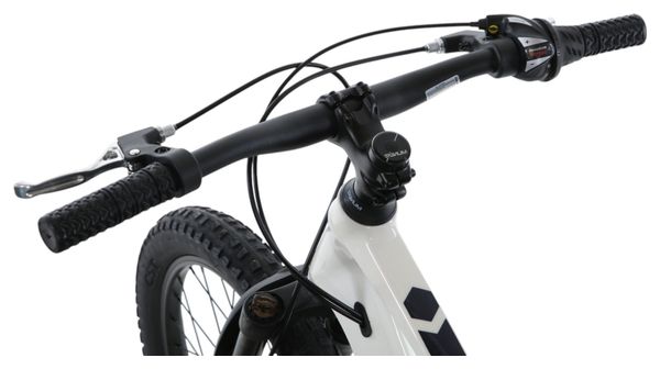 Scamp TallFox Shimano Tourney 7V 20'' witte semi-stijve MTB voor kinderen