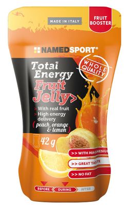 NamedSport Total Energy Fruit Jelly Energy Gel 42 g Naranja / Limón