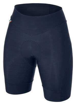 Pantalón corto sin tirantes Santini Omnia Azul Mujer