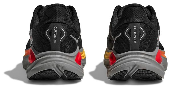 Zapatillas Hoka Clifton 10 Negro/Naranja Hombre