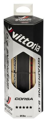 Neumático Vittoria Corsa Graphene G2.0 Beige