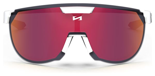 Lunettes Aerotrail Blanc Brillant / Miroir Rouge Scicon Sports