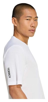 Camiseta de manga corta adidas Terrex Xperior Climacool+ Blanca para hombre