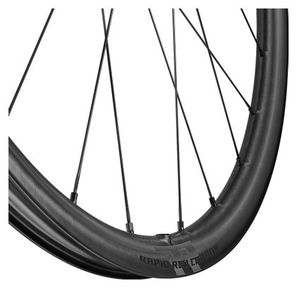 Fulcrum Rapid Red Carbon 700mm Wheelset I 12x100 - 12x142mm | Centerlock