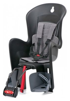 POLISPORT Kindersitz hinten BILBY FF Schwarz Grau
