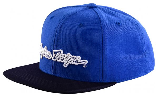 Troy Lee Designs 9Fifty Signature Cap Blue/White