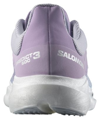 Chaussures de Running Salomon Predict Soc 3 Bleu Rose Femme