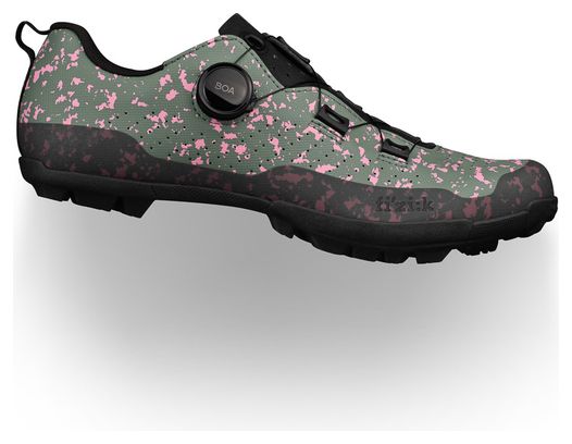 Chaussures VTT FIZIK Terra Atlas Splash Vert / Rose