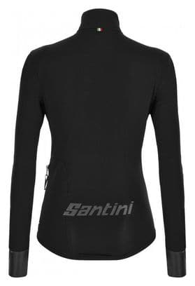 Santini Guard Nimbus Black Rain Jacket for Women