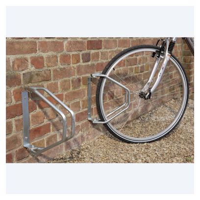 Mottez 180° Swivelling Wall-Mounted 1-Bike Rack 