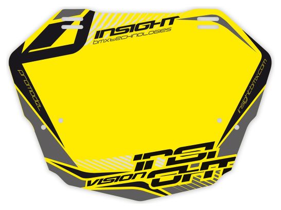 Insight Vision 2 Pro Faceplate Yellow/Black