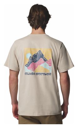 Columbia CSC T-shirt voor heren, beige