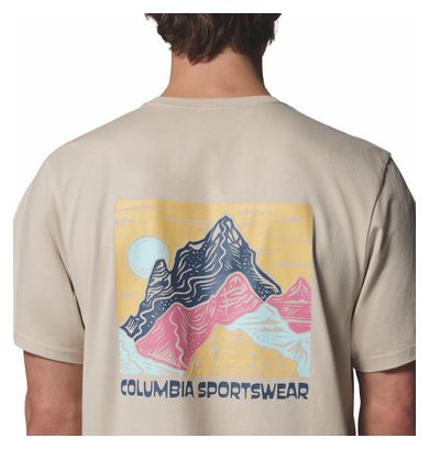 Columbia CSC T-shirt voor heren, beige