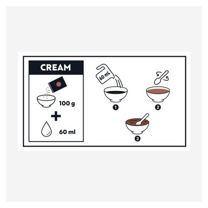 Gâteau &amp; Crème Énergétique 2 en 1 Decathlon Nutrition Chocolat 300g