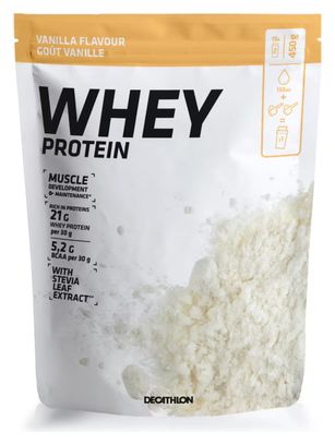 Poudre Whey protéine Decathlon Nutrition Vanille 450g