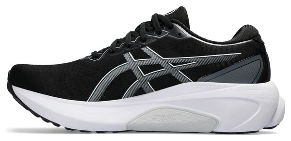 Hardloopschoenen Asics Gel Kayano 30 Large 2E Zwart Grijs Heren