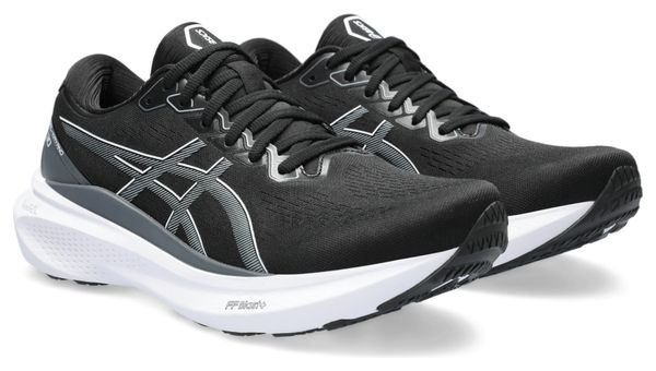 Hardloopschoenen Asics Gel Kayano 30 Large 2E Zwart Grijs Heren