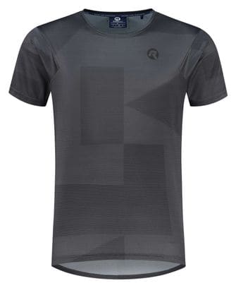 Maillot Manches Courtes VTT Velo Rogelli Adventure Core - Homme - Gris